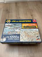 Jam van Haasteren - 2x 1000 stukjes, Ophalen of Verzenden, Zo goed als nieuw