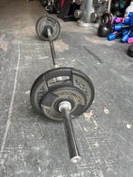 Technogym vaste halter stang 20 kg gewicht, 20 kg, Halter, Halterstangen, Ophalen of Verzenden