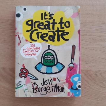 Jon Burgerman - It's Great To Create beschikbaar voor biedingen