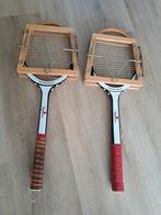 2 vintage houten tennisrackets, Ophalen of Verzenden, Zo goed als nieuw, Racket, Overige merken