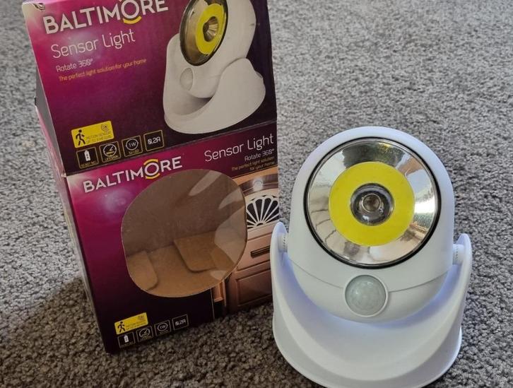BALTIMORE SENSORE LIGHT -> NIEUW IN VERPAKKING, Tuin en Terras, Overige Tuin en Terras, Nieuw, Ophalen