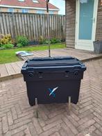 Te koop X2 zeeviskist met trolley!, Ophalen, Zo goed als nieuw, Overige typen