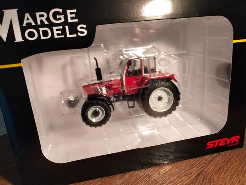 Te koop Marge Models Steyr 8130 SK1 4wd., Hobby en Vrije tijd, Modelauto's | 1:32, Nieuw, Tractor of Landbouw, Overige merken