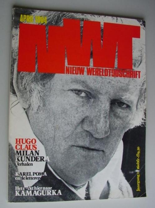 NMT Nieuw Wereld Tijdschrift, Hugo Claus, Milan Kundera, Boeken, Literatuur, Zo goed als nieuw, Nederland, Ophalen of Verzenden