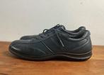 Ecco shock point leren sneakers blauw maat 39, Ophalen, Ecco, Blauw, Sneakers of Gympen