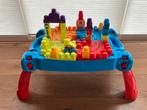MEGA Bloks speeltafel met blokken en auto | alleen ophalen!, Ophalen, Zo goed als nieuw