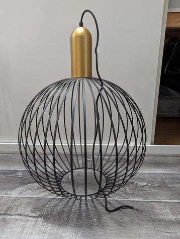 3 stuks mooie plafondlampen zwart goud beschikbaar voor biedingen