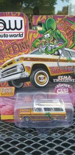 Chevrolet Suburban "Rat Fink" Autoworld 1:64, Hobby en Vrije tijd, Www.diecastcompany.nl, Auto, The Diecast Company, Nieuw
