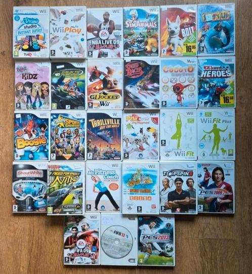 Nintendo wii Games, Spelcomputers en Games, Spelcomputers | Nintendo Wii, Zo goed als nieuw, Ophalen of Verzenden