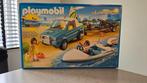 Playmobil 6864 Pick Up met speedboot nieuw in doos, Ophalen of Verzenden, Nieuw, Complete set
