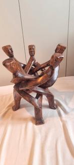 Houten sculptuur, Unity African Folk art Wood Carving, Antiek en Kunst, Ophalen