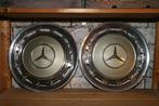 Mercedes Chrome oldtimer wieldoppen vintage jaren 70/80, Auto diversen, Wieldoppen, Ophalen of Verzenden, Gebruikt