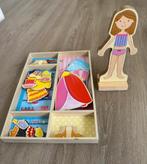 Magnetische Houten Aankleedpop, Ophalen of Verzenden, Zo goed als nieuw, Knutselen