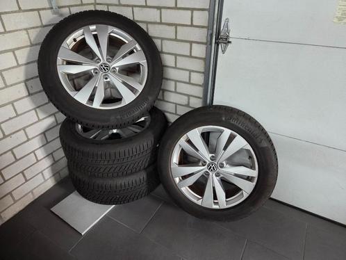 VW ID4/ID5 19 inch wielen met winterbanden, Auto-onderdelen, Banden en Velgen, Banden en Velgen, Winterbanden, 19 inch, 255 mm