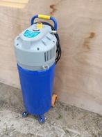 Michelin 50 Liter Verticale 2PK Olieloze Compressor, Doe-het-zelf en Verbouw, Compressors, Ophalen, Mobiel, Gebruikt, 6 tot 10 bar