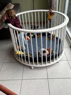 Bopita ronde box inclusief mobiel, Ophalen, Zo goed als nieuw, Rond, Wieltjes