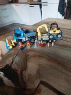 Lego city veeg en graafmachine 60152, Ophalen of Verzenden, Zo goed als nieuw