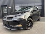 Volkswagen Polo 1.0 Edition 1ste eigenaar Dealeronderhouden., Voorwielaandrijving, Stof, Gebruikt, Zwart