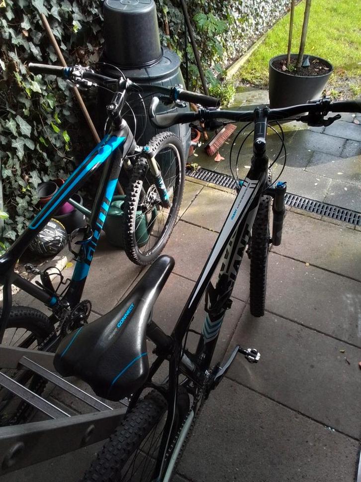 Twee mooie Giant ATB's, Fietsen en Brommers, Fietsen | Mountainbikes en ATB, Gebruikt, Heren, Giant, 53 tot 57 cm, Hardtail, Ophalen