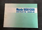 Handleiding Mazda 1000-1300, Auto diversen, Handleidingen en Instructieboekjes, Ophalen of Verzenden