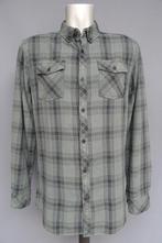 ASHES TO DUST maat L, winters overhemd., Ashes to dust, Zo goed als nieuw, Groen, Halswijdte 39/40 (M)