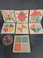 Kralenplank voorbeelden (7 x), 1 Rolf Kralenplank, kralen, Ophalen of Verzenden, Gebruikt, Rekenen