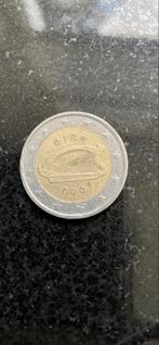 Zeldzame Ierse 2€ munt, Ophalen of Verzenden, Metaal, Losse munt