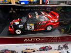 1:18 Autoart Mitsubishi Lancer WRC rally, Hobby en Vrije tijd, Modelauto's | 1:18, Ophalen of Verzenden, Zo goed als nieuw, Autoart