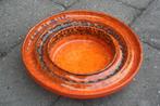 Grote West-germany oranje schotel (30cm diameter) jaren 60, Verzenden