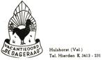 960760	Hulshorst	Hierden	Gld Vacantieoord De Dageraad	1958, Verzamelen, Ansichtkaarten | Nederland, Ophalen of Verzenden, 1940 tot 1960
