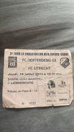 Oud ticket fc Utrecht (18), Ophalen of Verzenden, Zo goed als nieuw