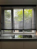 Houten jaloezieën 190x160 Piet Klerkx Stoffering, Ophalen, Gebruikt, Bruin, 150 tot 200 cm