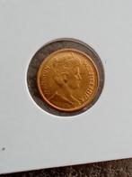 Gouden vijf Gulden 1912 Koningin Wilhelmina, Postzegels en Munten, Munten | Nederland, 5 gulden, Goud, Koningin Wilhelmina, Verzenden