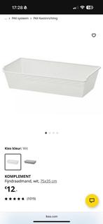 2x komplement draadmand 75x35cm - nieuw, Huis en Inrichting, Kasten | Kledingkasten, Zo goed als nieuw, Minder dan 100 cm, 25 tot 50 cm