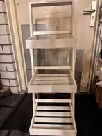 Witte plantenrek, Ophalen, Gebruikt, Minder dan 60 cm, Binnen