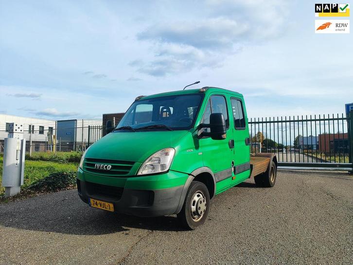 Iveco Daily 3.0 40C18 D 375 BE-Trekker! Nap!, Auto's, Bestelauto's, Bedrijf, Te koop, ABS, Centrale vergrendeling, Elektrische ramen