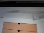 Stokke Home commodeblad met opstaande rand en kussen., 50 tot 70 cm, Zo goed als nieuw, 75 tot 100 cm, Opstaande rand