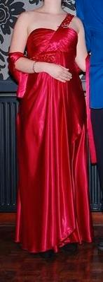 Rode galajurk maat 36/38, Ophalen, Zo goed als nieuw, Juju & Christine, Maat 36 (S)
