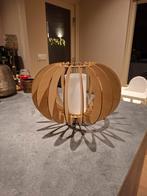 Houten hanglamp, Ophalen of Verzenden, Zo goed als nieuw, Modern, Minder dan 50 cm