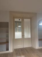 Kamer ensuite deuren schuifdeuren met kozijn en glas 257x180, Ophalen, 80 tot 100 cm, 215 cm of meer, Binnendeur