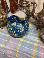 Antieken vaasje met van gogh bloemen, Antiek en Kunst, Ophalen of Verzenden