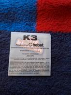 K3 reünie bebat patch strijkembleem Alle Kleuren, Hobby en Vrije tijd, Ophalen of Verzenden, Nieuw