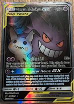 Pokemon kaart Gengar & Mimikyu GX, Ophalen of Verzenden, Zo goed als nieuw, Losse kaart