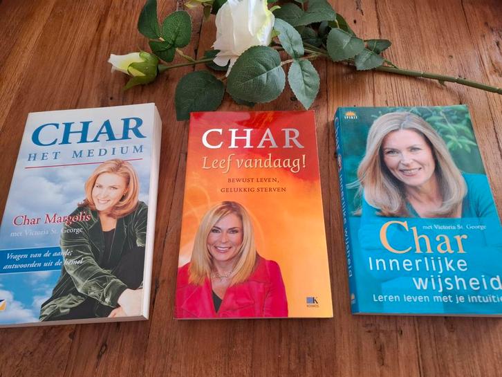 Char - 3 Boeken: Innerlijke Wijsheid, Leef Vandaag, Vragen, Boeken, Esoterie en Spiritualiteit, Zo goed als nieuw, Overige typen