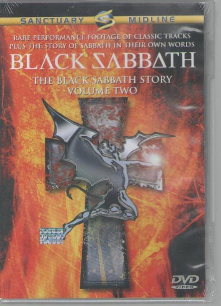 Black Sabbath – The Black Sabbath History Volume Two, Cd's en Dvd's, Dvd's | Muziek en Concerten, Nieuw in verpakking, Muziek en Concerten