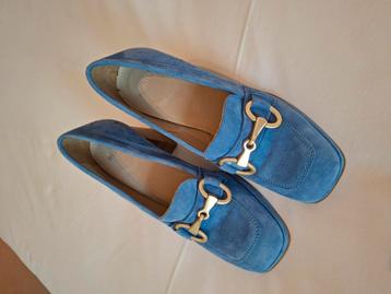 Loafers met hak blauw maat 36 Manfield beschikbaar voor biedingen
