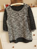 H&M - zwart/grijs gemeleerde trui maat M, Maat 38/40 (M), H&M, Zwart, Ophalen of Verzenden