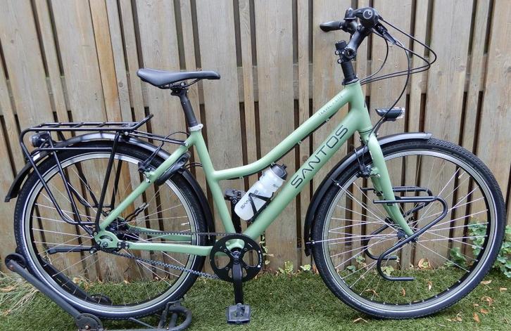 Santos Travel Lite 49 Cm Rohloff+Magura Riemaandrijving, Fietsen en Brommers, Fietsen | Dames | Sportfietsen en Toerfietsen, Zo goed als nieuw