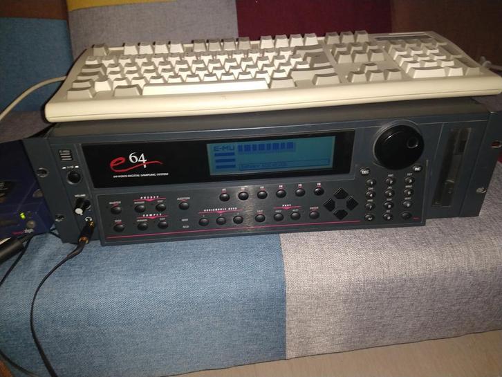 E-mu e64 + keyboard (topstaat), Muziek en Instrumenten, Samplers, Zo goed als nieuw, Ophalen