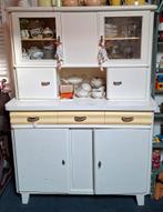 Antieke keukenkast met voorraadbakjes keuken vintage, Ophalen